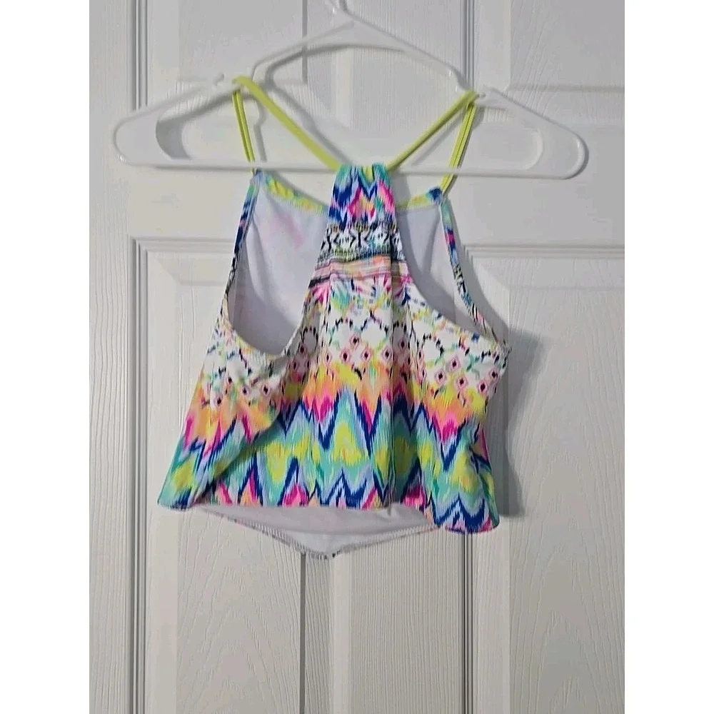 Tommy Bahama Girls Swim Top‎ Size 16 Summer Multicolor